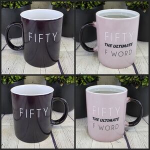 Fifty The Ultimate F Word Double-Sided Heat Sensitive Mug - 16 oz.